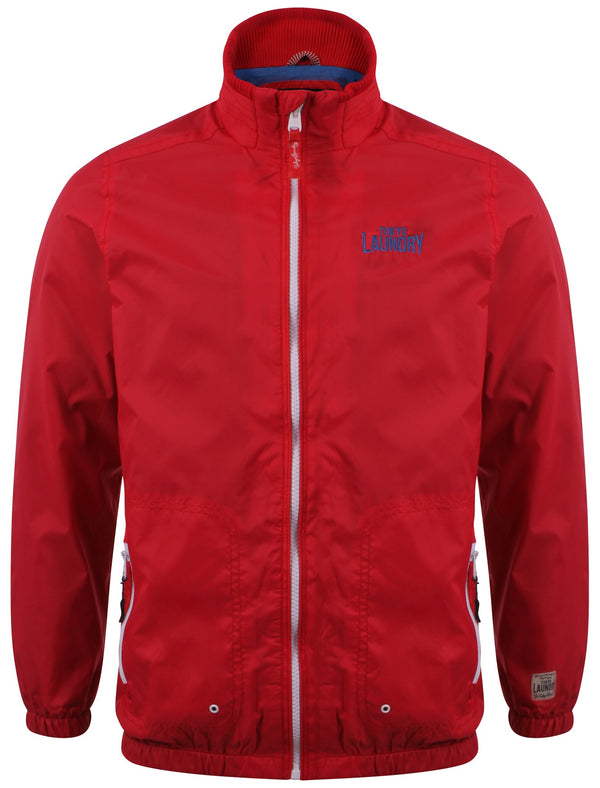 Tokyo Laundry Florio red windbreaker jacket