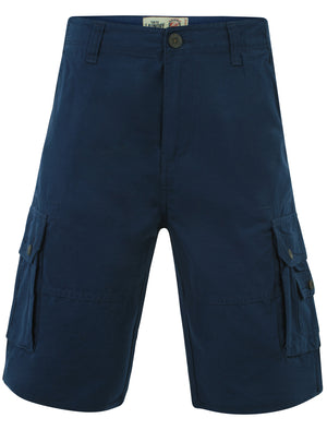 Tokyo Laundry Groves Blue Cargo Shorts