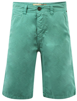 Tokyo Laundry Gustave Green Chino Shorts