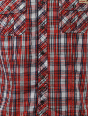 Tokyo Laundry Killian red short sleeved shirt