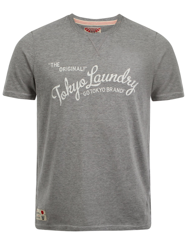 Tokyo Laundry Norman Grey t-shirt