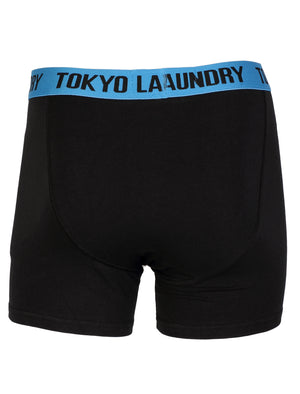 Tokyo Laundry Samson boxer shorts ( 2 Pack) Paprika & Swedish Blue