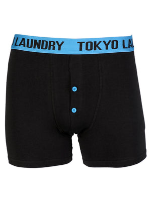 Tokyo Laundry Samson boxer shorts ( 2 Pack) Paprika & Swedish Blue