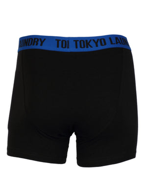 Tokyo Laundry Samson boxer shorts ( 2 Pack ) Grass Green & Navy