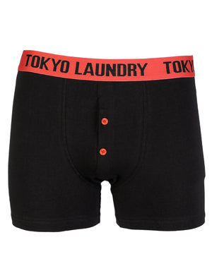 Tokyo Laundry Samson boxer shorts ( 2 Pack) Paprika & Swedish Blue