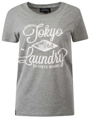 Tokyo Laundry Celina Grey t-shirt