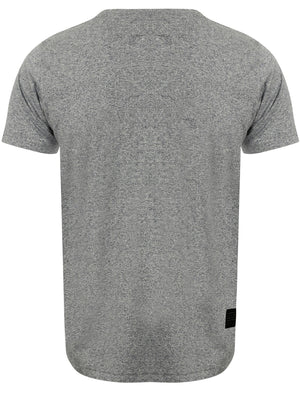 Guildford Jersey T Shirt in Ice Grey / Navy Grindle - Dissident
