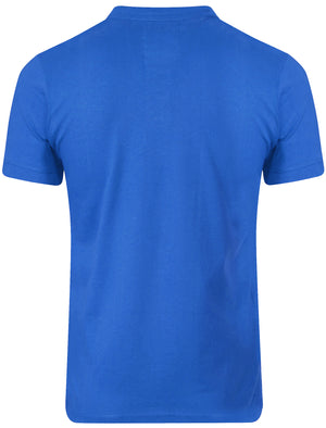 Essential Henley T-Shirt in Ocean - Tokyo Laundry