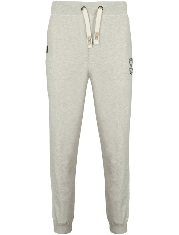 Lynnwood Cuffed Joggers in Oatgrey Marl - Tokyo Laundry