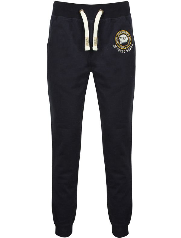 Sioux Cove Cuffed Joggers in Dark Navy - Tokyo Laundry