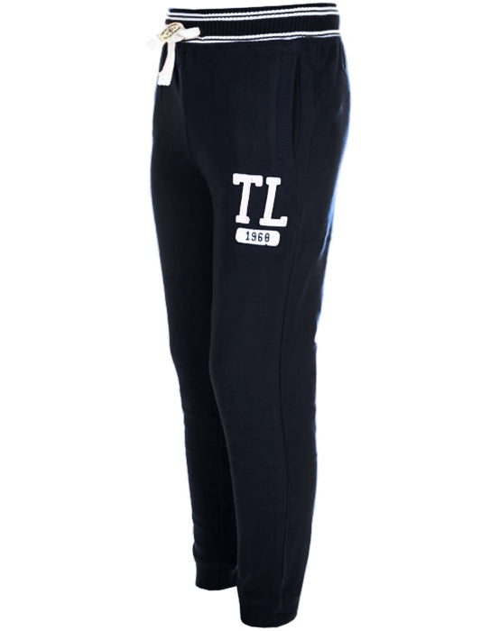 Bellevue Point Cuffed Joggers in Dark Navy - Tokyo Laundry