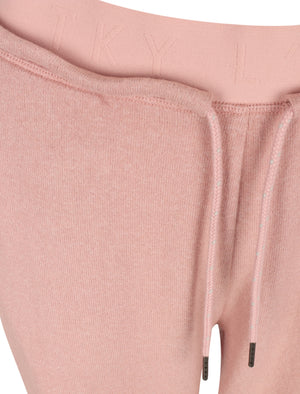 Papera Brushed Jersey Knit Cuffed Joggers In Dusky Pink - Tokyo Laundry Active