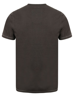 Alabama Cove Motif T-Shirt with Crew Neckline in Blackened Pearl - Tokyo Laundry