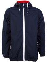 Adler waterproof hooded jacket in blue - Tokyo Laundry