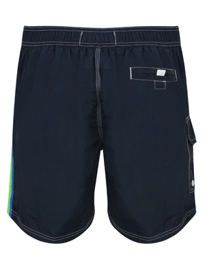 Alroy Swim Shorts in Midnight Blue - Tokyo Laundry