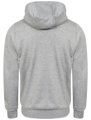 Amber Valley Borg Lined Hoodie in Mid Grey / Ivory Marl - Tokyo Laundry