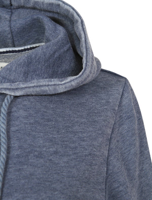 Aoife Pullover Hoodie in Indigo Burnout - Tokyo Laundry