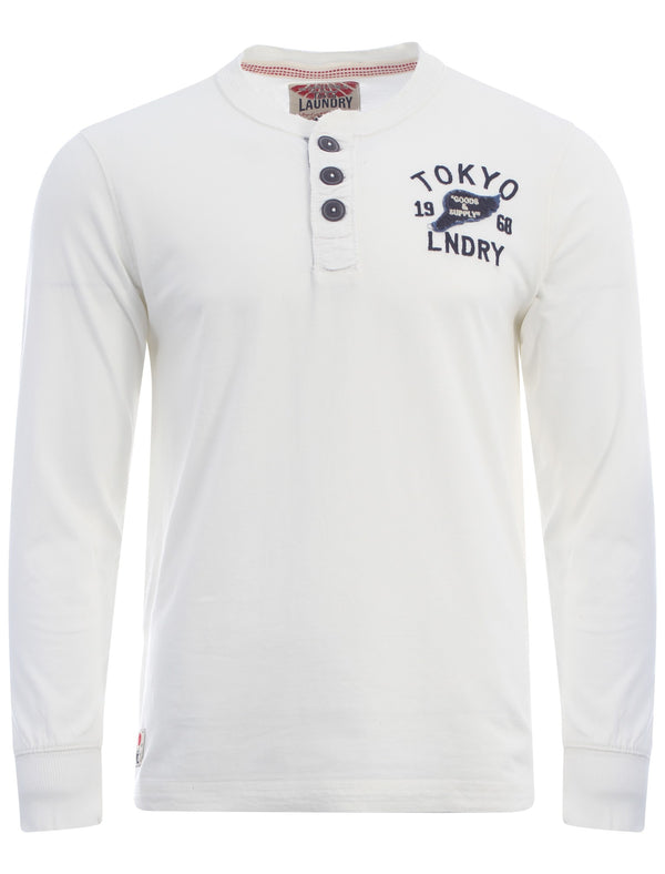 Tokyo Laundry Arturo ivory henley top