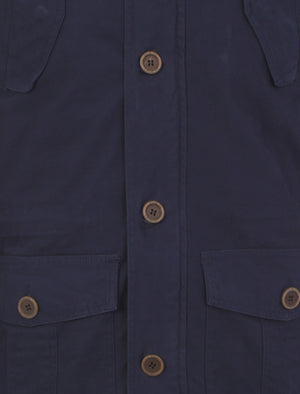 Tokyo Laundry Aksel navy parka jacket