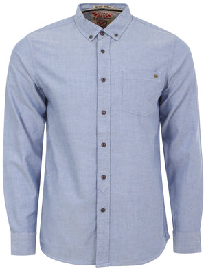 Tokyo Laundry Atkin blue shirt