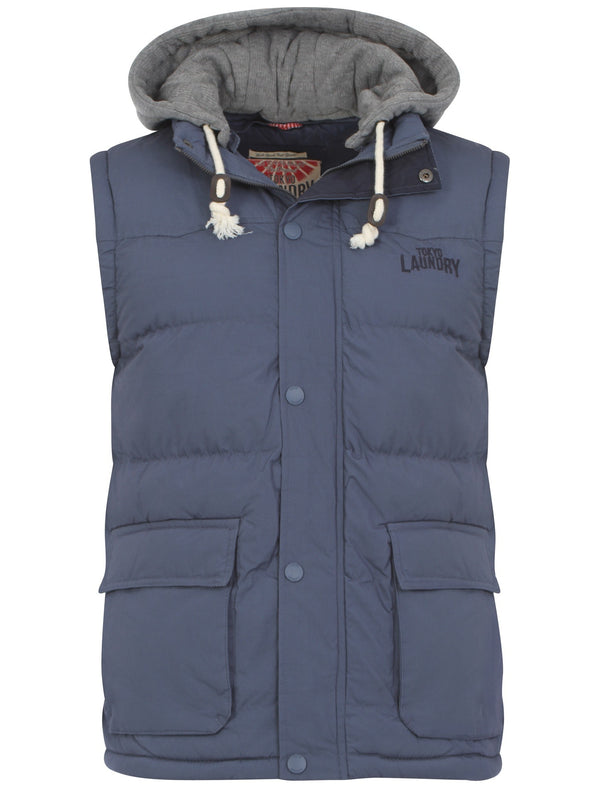 Tokyo Laundry Atterdag blue gilet