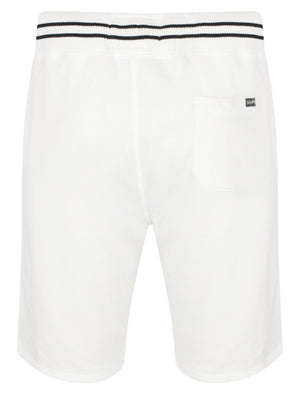 Axial Loop Back Fleece Jogger Shorts In Ivory - Tokyo Laundry