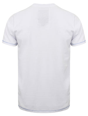 Bailey Springs Motif Cotton T-Shirt in Optic White - Tokyo Laundry