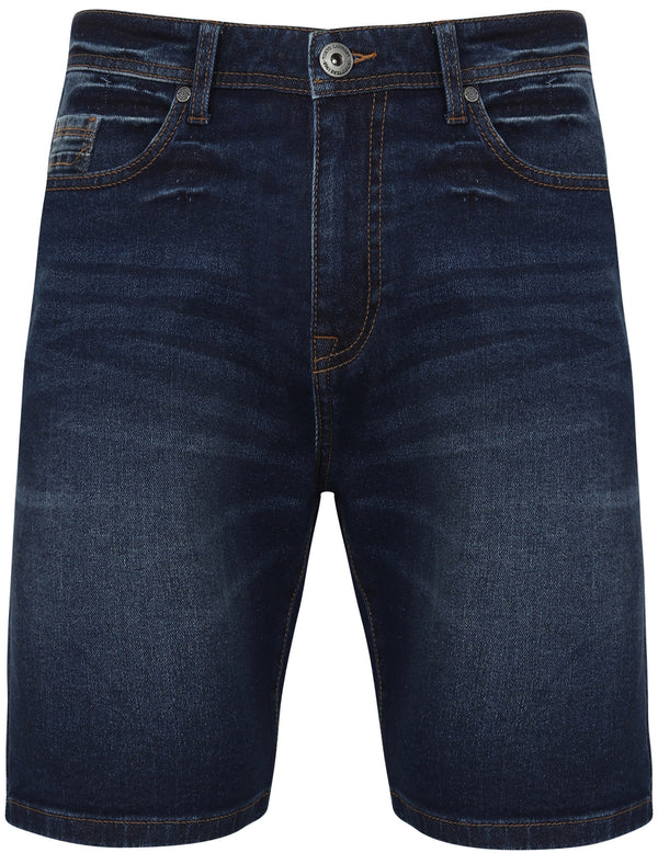 Baraz Denim Shorts in Mid Blue Denim Wash - Tokyo Laundry