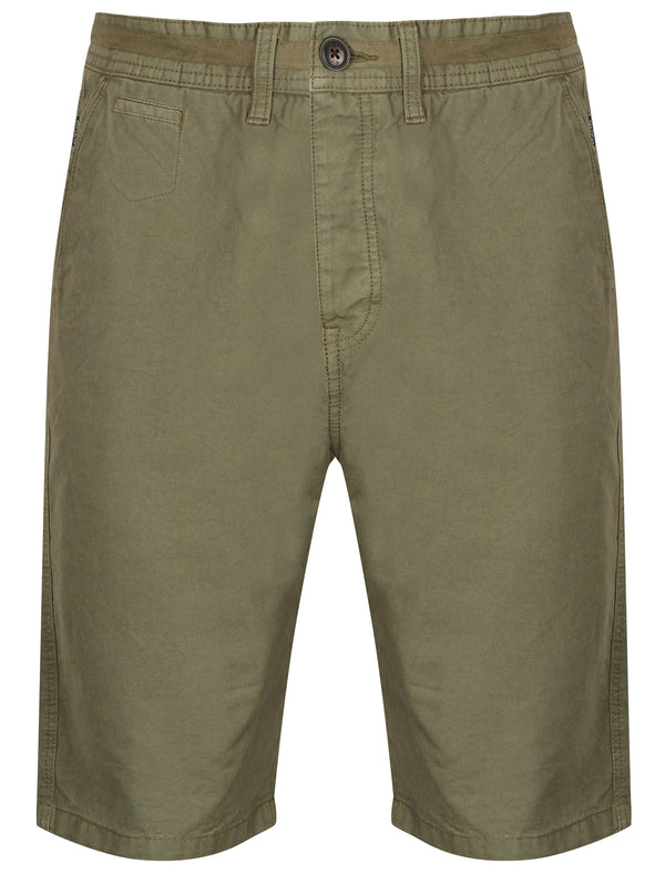 Bartoli Cotton Shorts in Light Khaki - Tokyo Laundry