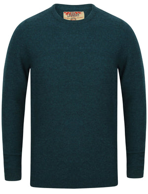 Bate Wool Rich Knitted Jumper in Teal - Tokyo Laundry