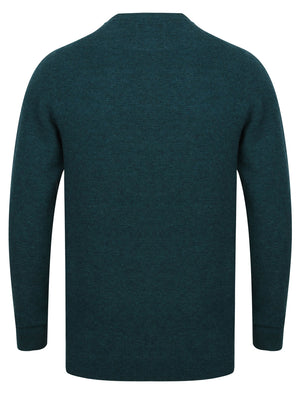 Bate Wool Rich Knitted Jumper in Teal - Tokyo Laundry