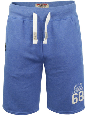 Beaverton Jogger Shorts in Cornflower Blue Marl - Tokyo Laundry