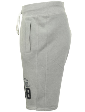 Beaverton Jogger Shorts in Light Grey Marl - Tokyo Laundry