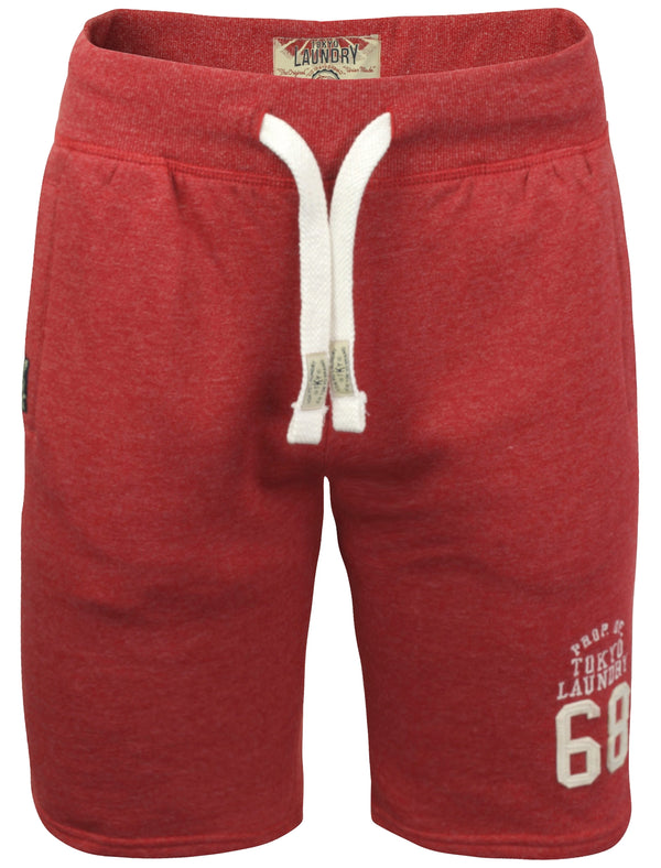 Beaverton Jogger Shorts in Tokyo Red Marl - Tokyo Laundry