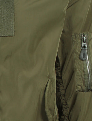 Bixteth Bomber Jacket in Amazon Khaki - Tokyo Laundry