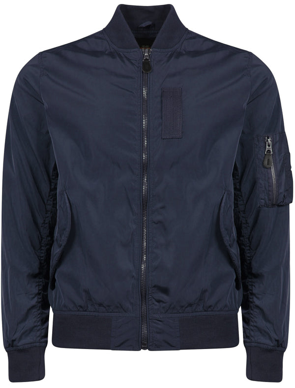 Bixteth Bomber Jacket in Navy - Tokyo Laundry