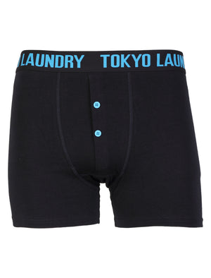Boston Boxer Shorts Sets in Red / Navy - Tokyo Laundry