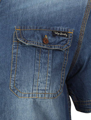 Brolin Acid Wash Denim shirt - Tokyo Laundry