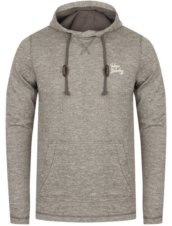 Buffalo Peak Knitted Jersey Top with Hood in Charcoal - Tokyo Laundry