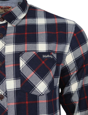 Callaghan Checked Shirt in Red - Tokyo Laundry