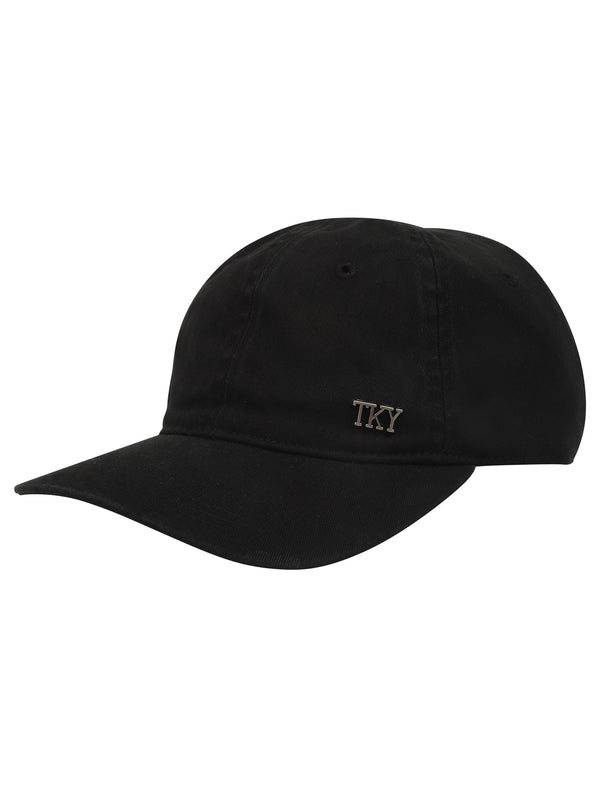 Cambria Cotton Twill Cap In Black - Tokyo Laundry