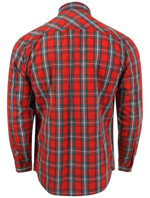Tokyo Laundry Cassidy check shirt in red