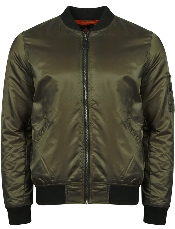 Cavour Bomber Jacket in Amazon Khaki - Tokyo Laundry