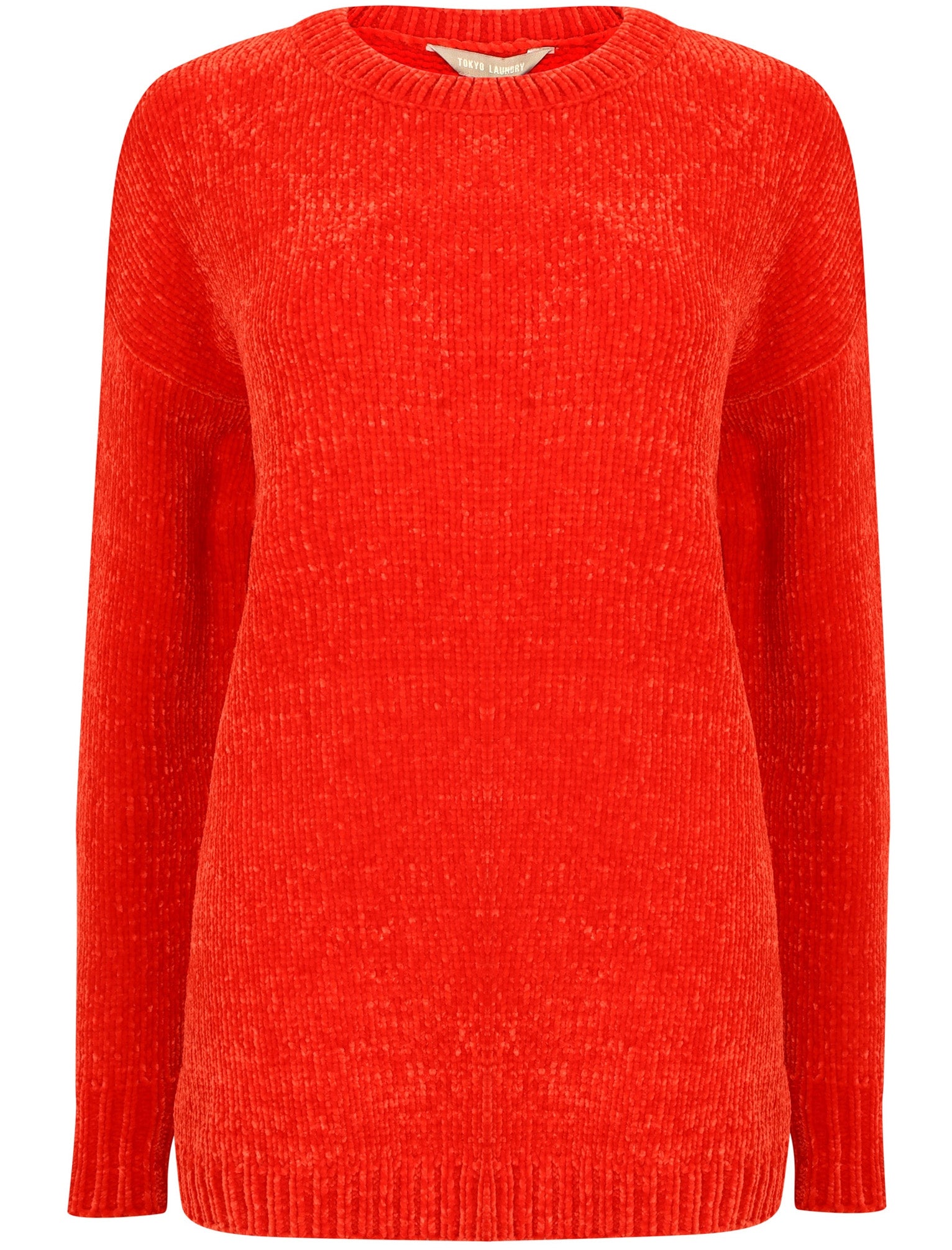Red chenille jumper online
