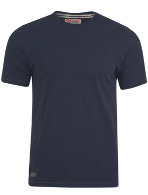 Charnwood Crew Neck T-shirt in Midnight Blue - Tokyo Laundry