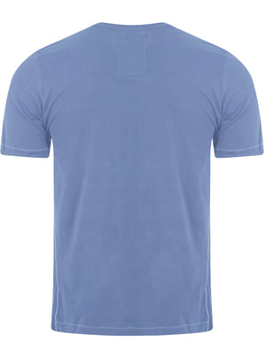 Charnwood Crew Neck T-shirt in Placid Blue - Tokyo Laundry
