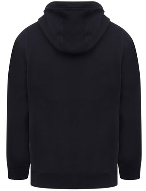 Cherryville Pullover Hoodie with Sporty Tape Sleeve Detail In Navy - Tokyo Laundry