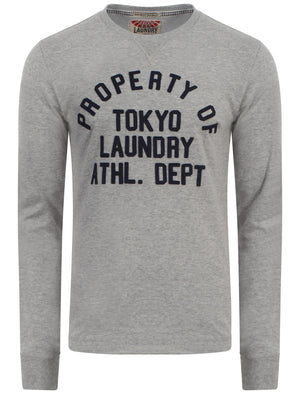 Tokyo Laundry  Cicero Peak grey long sleeved top