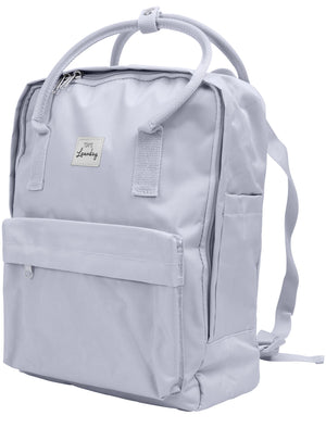 Claremont 2 Classic Canvas Backpack In Grey - Tokyo Laundry