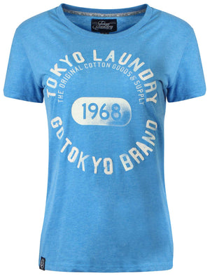 Tokyo Laundry Clarissa t-shirt in Blue
